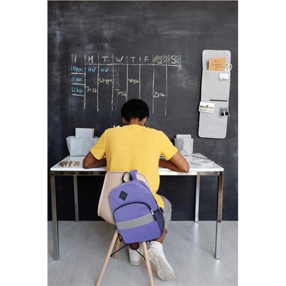 Kids Reflective Backpack for School, Colorful Backpack with Reflector Strips - Picture 6 of 6